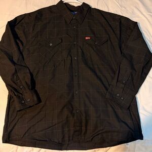 DIXXON Black Casual Button Down Shirt